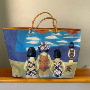 Burberry Beach Scene Tote